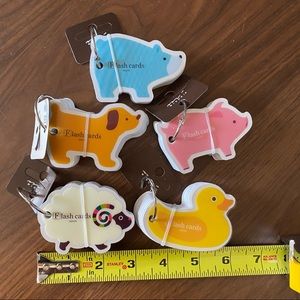 Cute Animal Flash Cards with a Ring